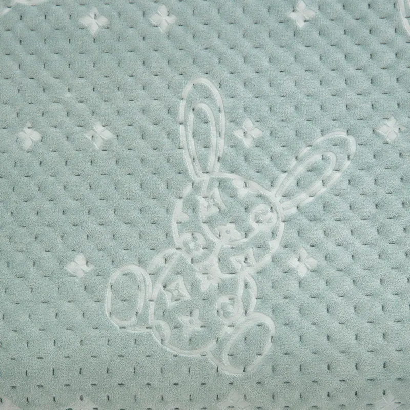 Lucky Rabbit Quilted Autumn/Winter Latex Pillowcase