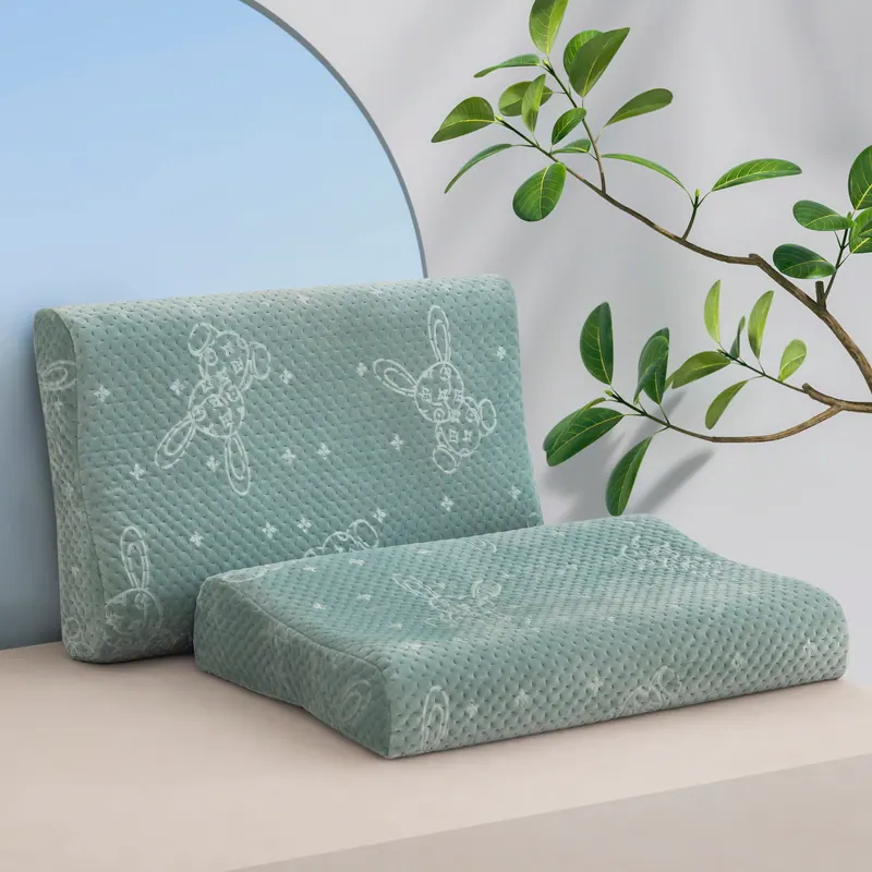 Lucky Rabbit Quilted Autumn/Winter Latex Pillowcase