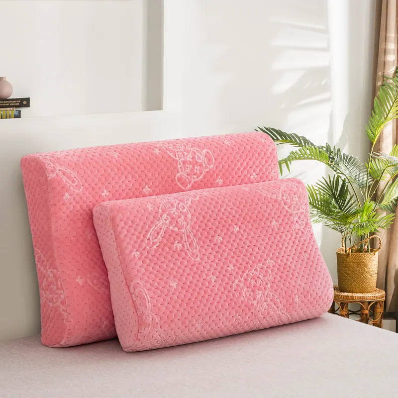 Lucky Rabbit Quilted Autumn/Winter Latex Pillowcase